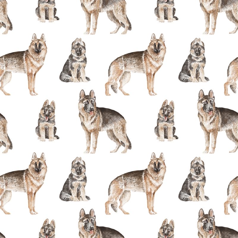 German Shepherd Pattern 3