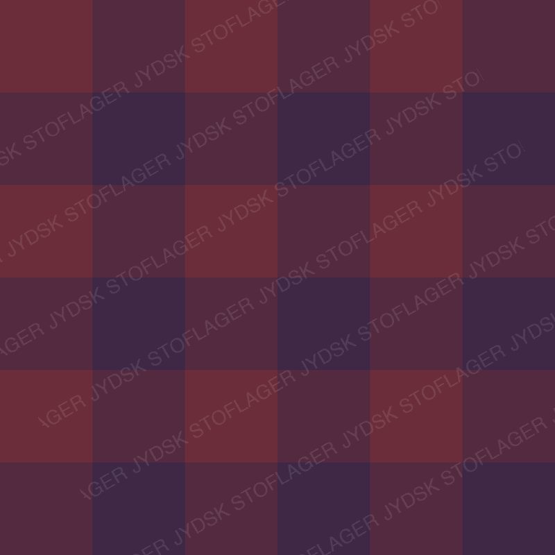Gingham Purple and Garnet