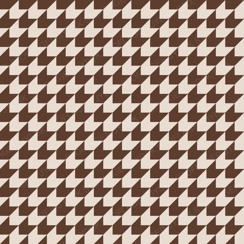 Houndstooth Cocoa on Oat