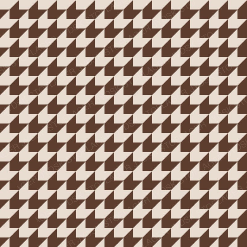 Houndstooth Oat on Cocoa