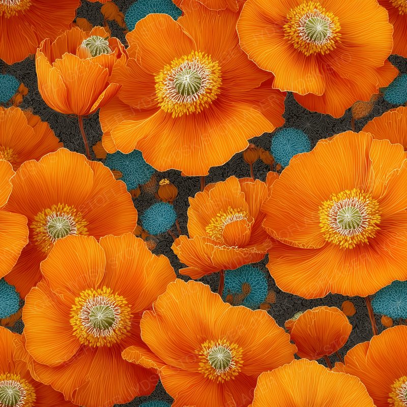 Of Orange Poppie