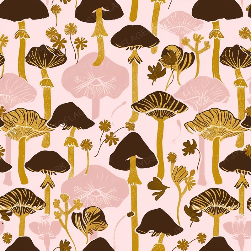 Igniowl Minneapolis Uda Art Gold on Pink in the Style