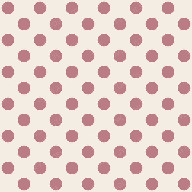 Mauve Dots on Cream