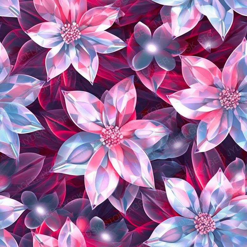 Mycool Mondot Crystal Flowers
