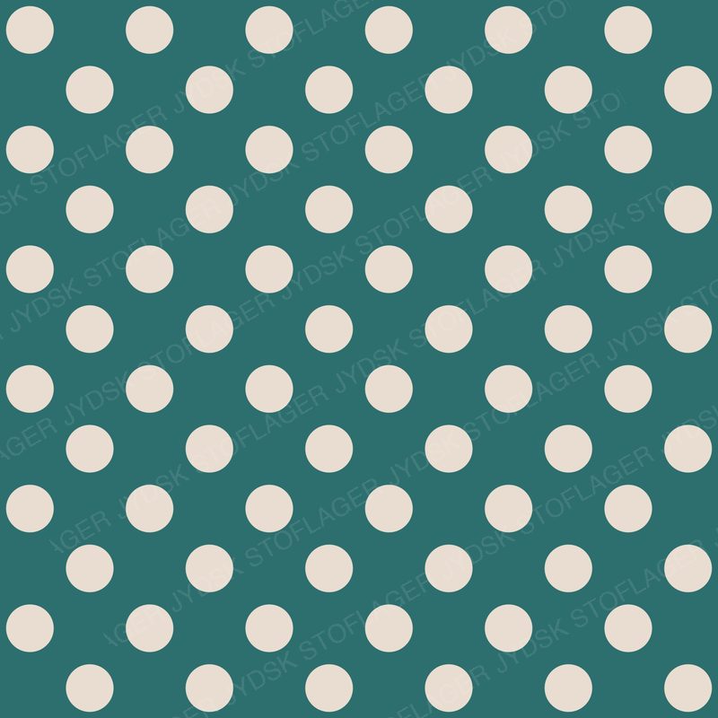 Oat Dots on Teal
