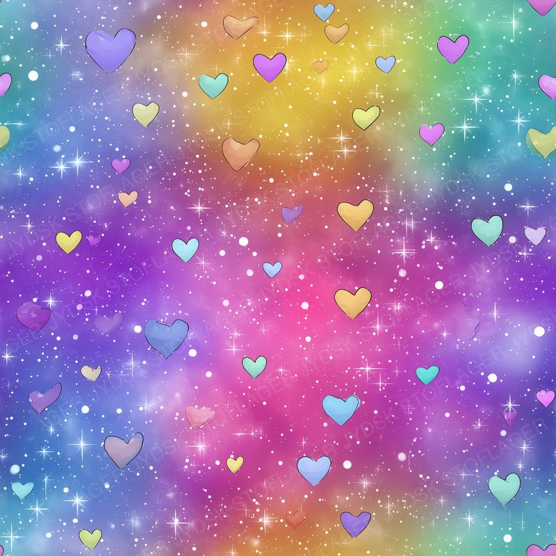 Pastel Hearts - Valentine