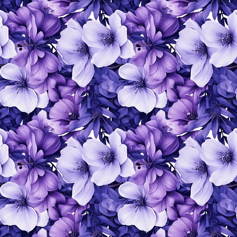 Purple Summer Flowers