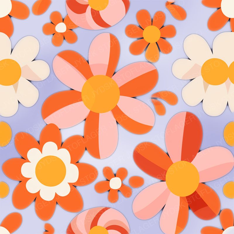 Retro Flower 17