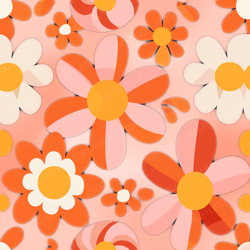 Retro Flower 17