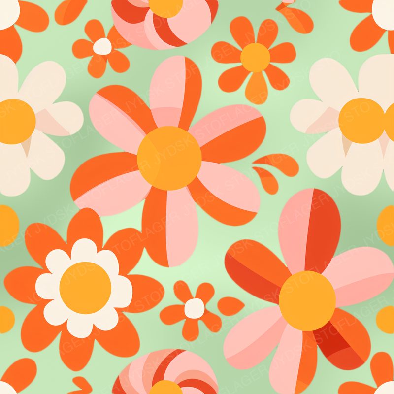 Retro Flower 17
