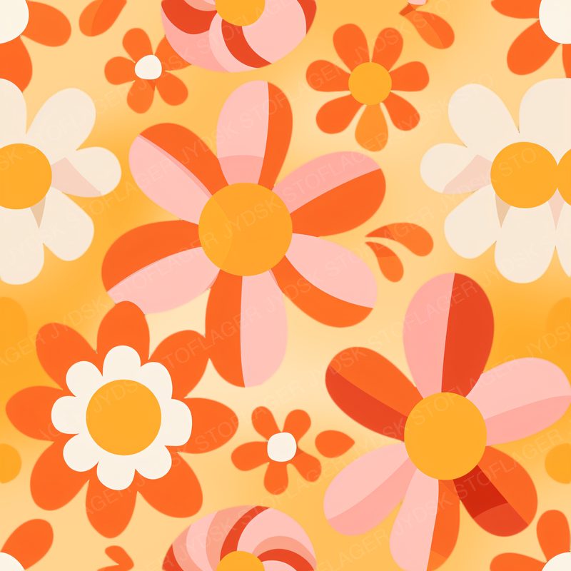 Retro Flower 17