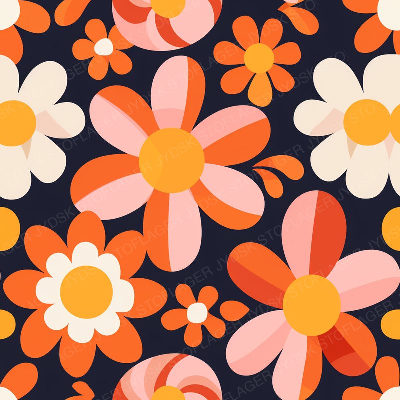 Retro Flower 17