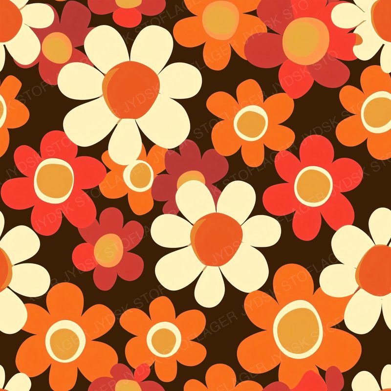 Retro Flower 19
