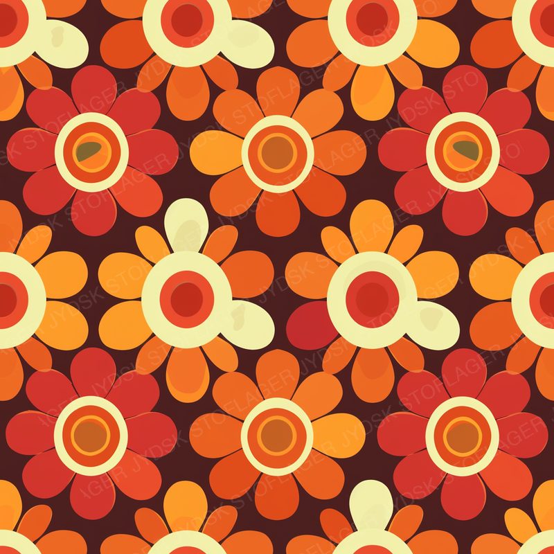 Retro Flower 19