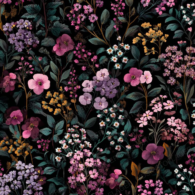Small Flower Dark 6