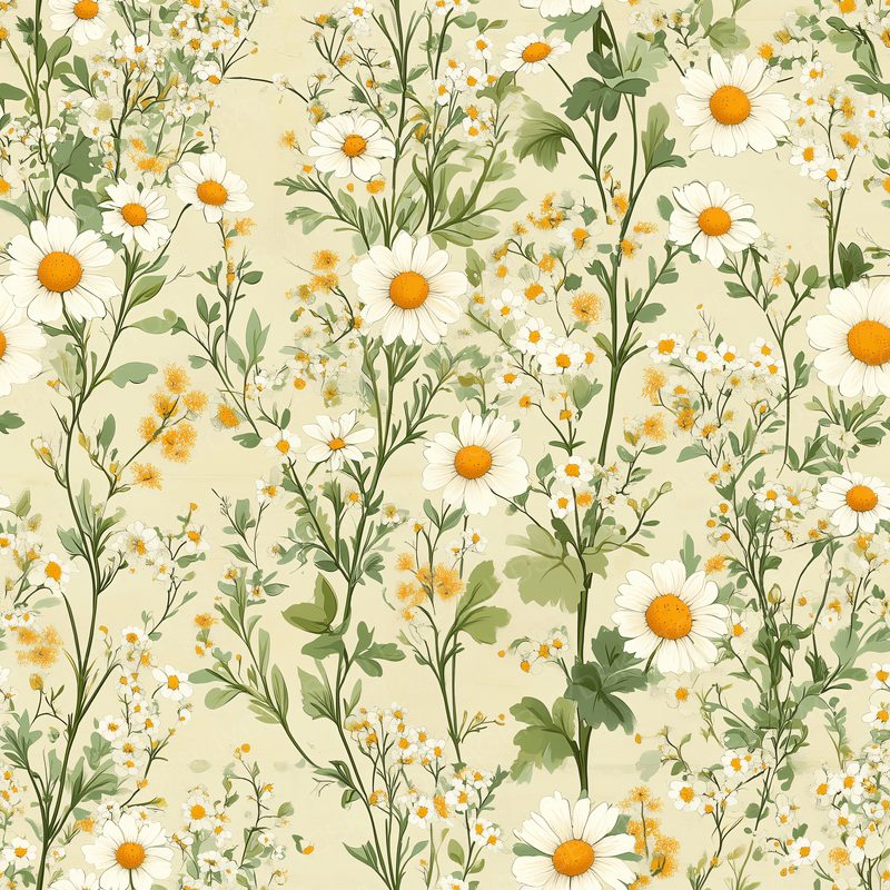 Small Vintage Daisies