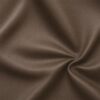 Soft faux leather in brown laid in soft folds