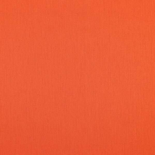 Poplin in Orange -- woven 100% cotton in a vibrant summer colour