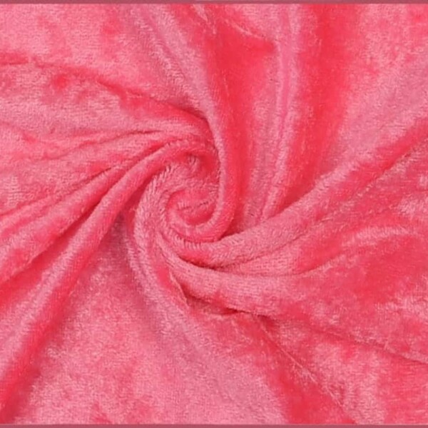 Nervous velvet in pink