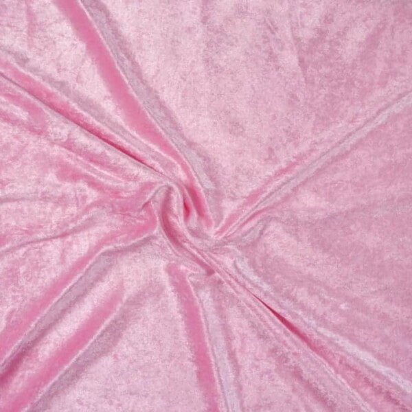 Nervous velvet in pink