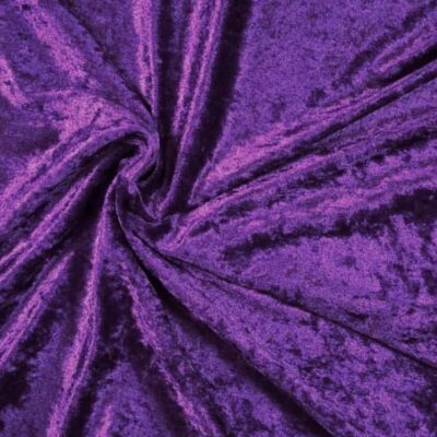 Violetti nervöösiveluuri 100% polyesteri, pehmeä joustava veluuri juhlapukuihin ja asuihin