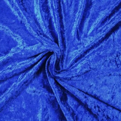 Nervous velvet in blue - Image 1