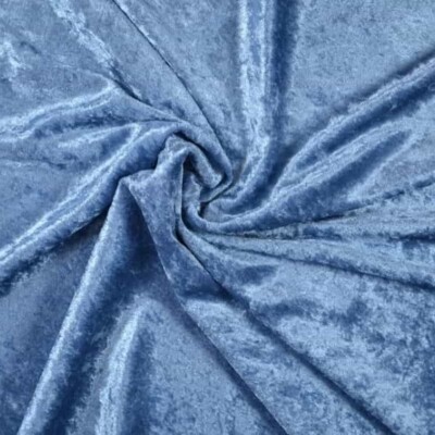 Nervous velvet in light blue - Image 1