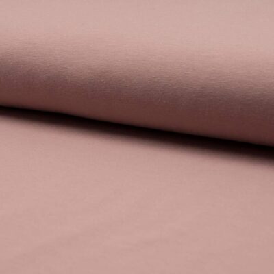 Puuvilla/lycra DUSTY PINK jersey-kangas
