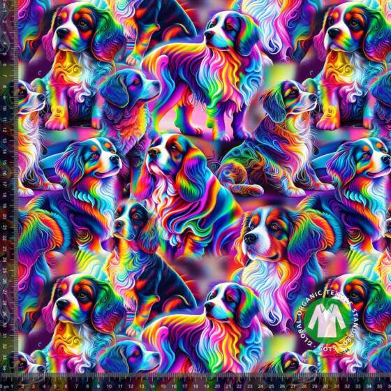 Jersey print med flotte hunde - Image 1