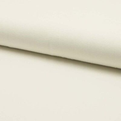 ECRU viscose jersey fabric in warm ivory tone