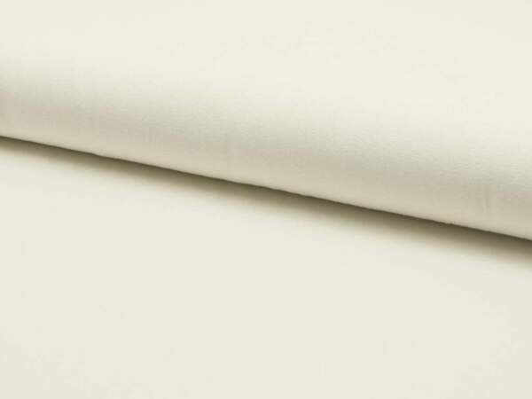 ECRU viscose jersey fabric in warm ivory tone