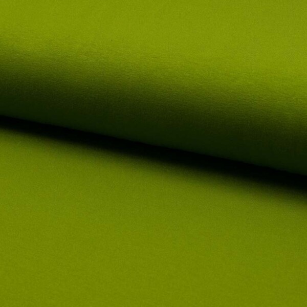GREEN viscose jersey fabric in juicy green color