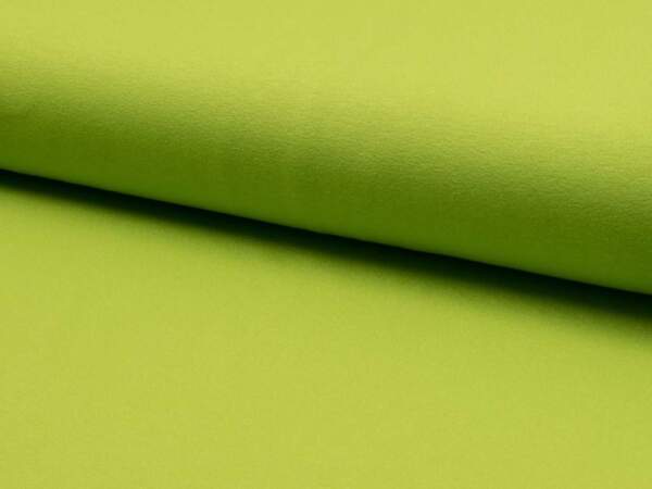 Lime viscose jersey fabric wholesale--single jersey knit in viscose and elastane, Oeko-Tex 100