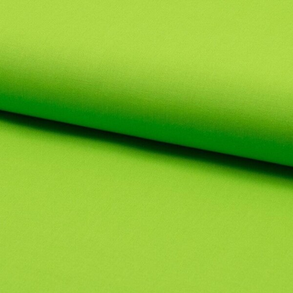 Lime cotton canvas, woven 100% cotton, 160 cm wide