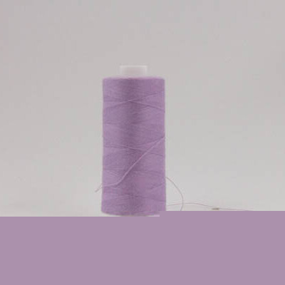 Thread Mid Purple 1000m – strong polyester thread for jersey and rib knits, Jydsk Stoflager