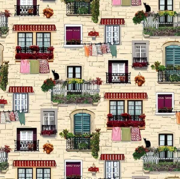 varanda-min.jpg Gobelin -- Balconies jacquard woven upholstery fabric 413 g/m²