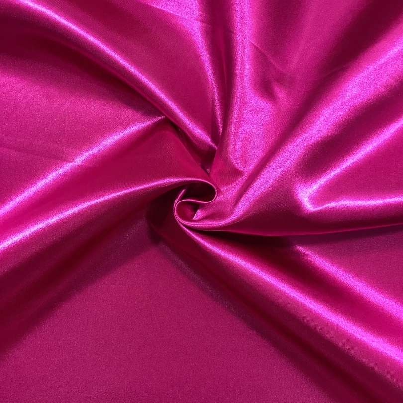 Kraftig satin - Fuchsia