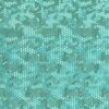 Green foil jersey polyamide and elastane 150 cm wide