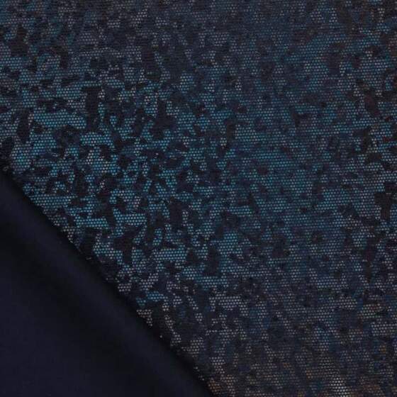 Folie jersey navy - Image 4