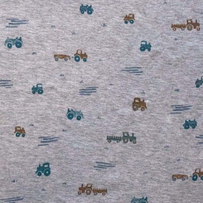 Jogging with tractors - light gray - Image 1