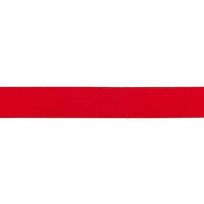 Solid color elastic - 25mm - Red