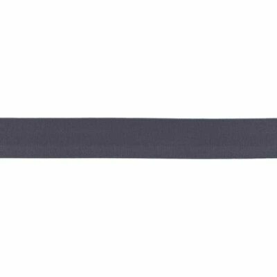 Solid color elastic - 25mm - Grey - Image 1