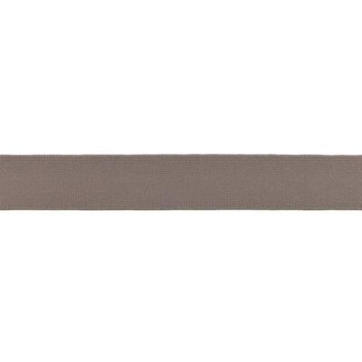 Solid color elastic - 25mm - Taupe - Image 1