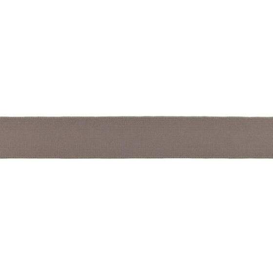 Yksivärinen kuminauha 25mm Taupe 25 metriä