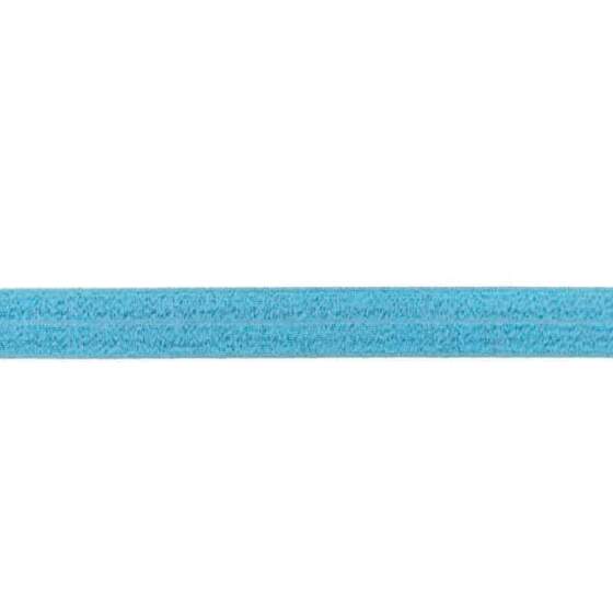 Foldeelastik med glimmer - Jeans