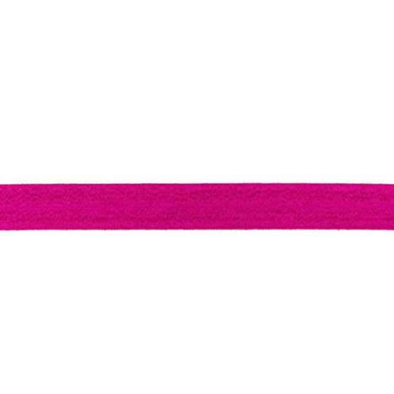 Foldeelastik med glimmer - Fuchsia
