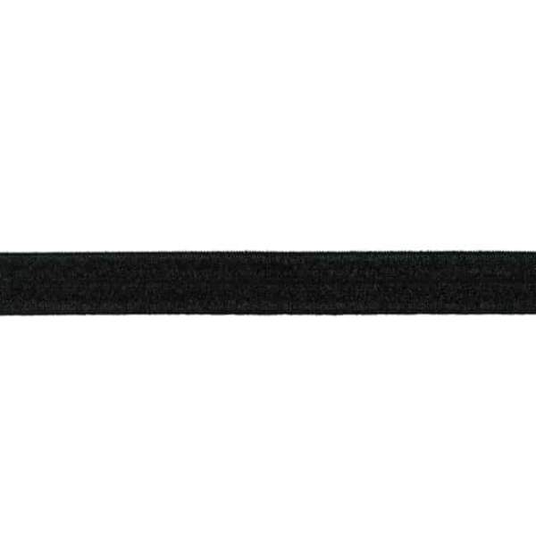 32273_2.jpg Black fold-over elastic with glitter, 2 cm wide