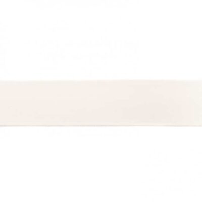 Solid colour elastic 40mm in off-white, 92% polyamide and 8% elastane