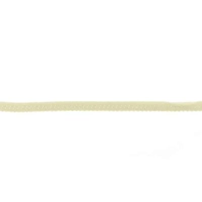 Fold-over elastic with picot edge sand 1.2 cm