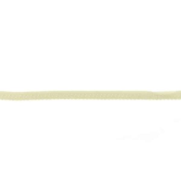 Fold-over elastic with picot edge sand 1.2 cm